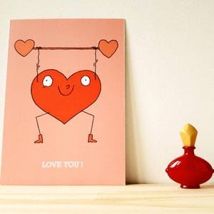 Carte postale - Love You