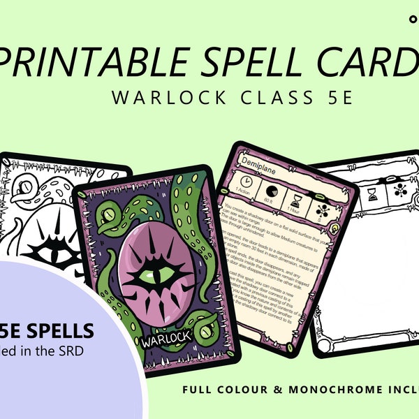 Dnd 5e All Spells Etsy UK dnd-5e-all-spells-etsy-uk