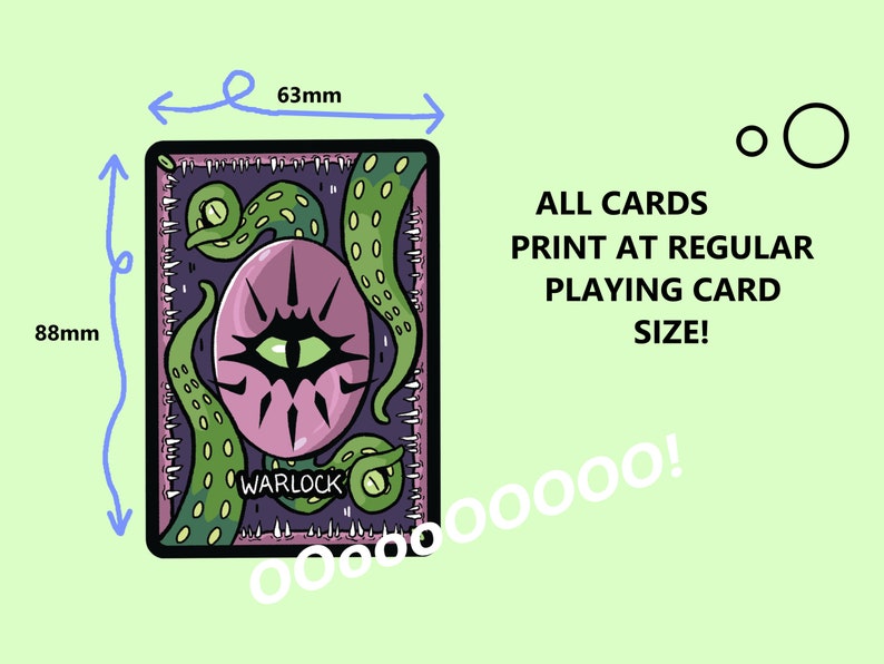 All 5E Spells Warlock Spell Cards Dnd 5e Full Colour Etsy Australia