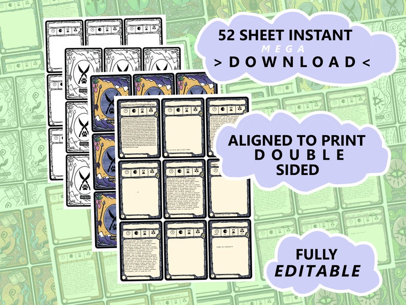 Dnd Blank Spell Cards ALL CLASSES Printable D D 5e Etsy dnd-blank-spell-cards-all-classes-printable-d-d-5e-etsy