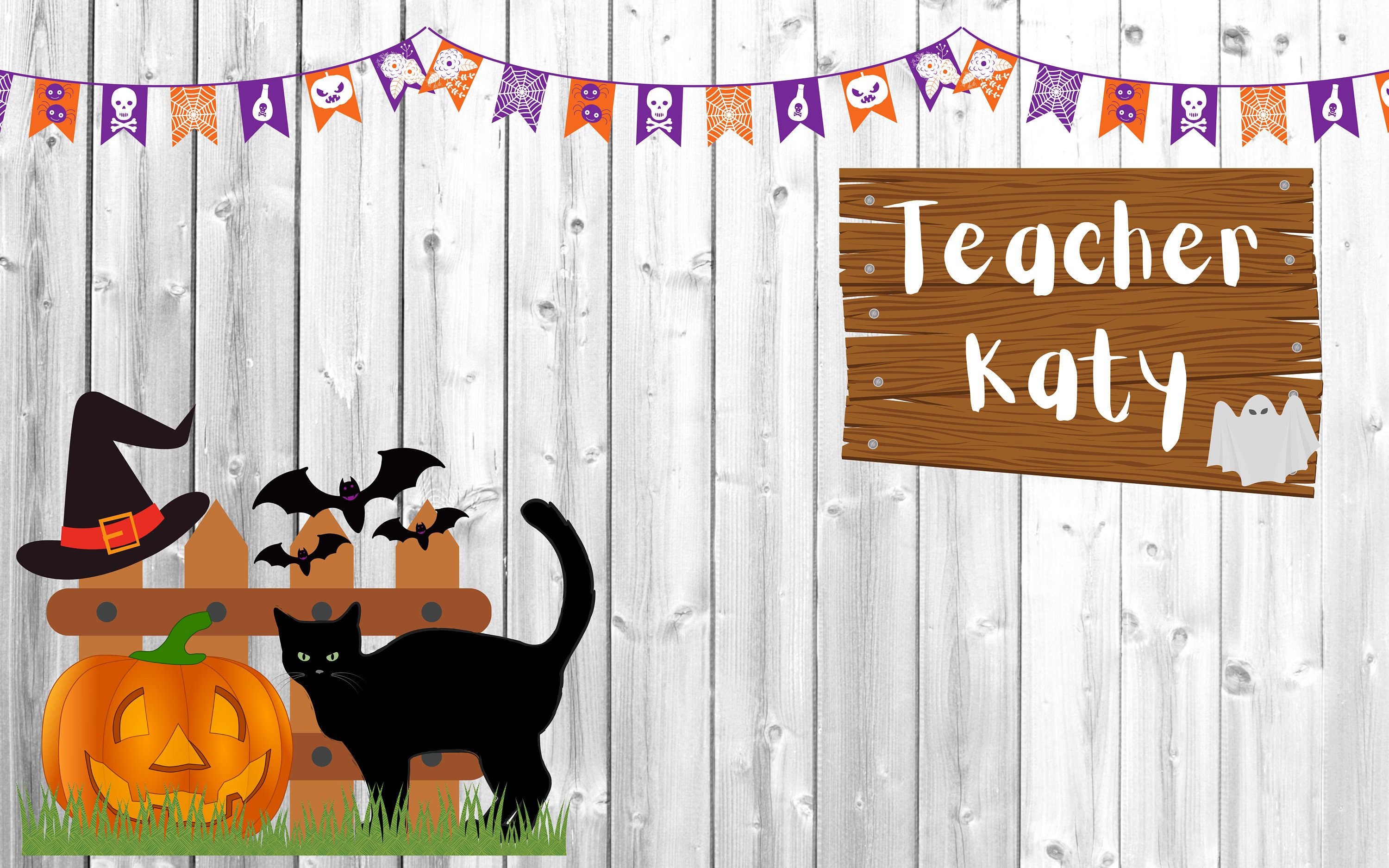 Virtual Teacher Background Online Teacher Backdrop Online Etsy