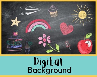 Teacher Zoom Background - Etsy