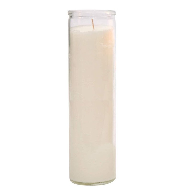 Candle Glass Jar Prayer 8 In Prayer Candle Jar Witch Etsy