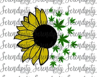 Download Weed Pot Sunflower Etsy