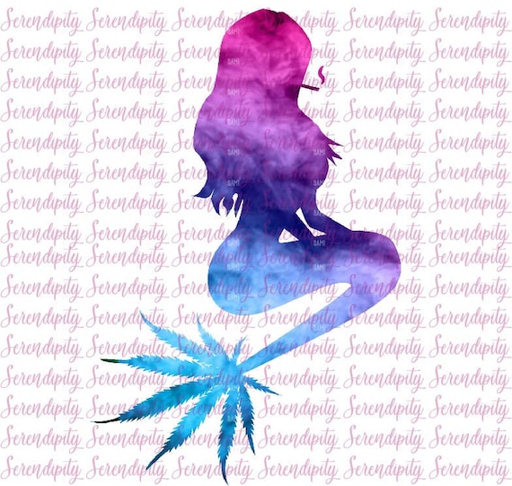 Free Free 63 Mermaid Smoking Weed Svg SVG PNG EPS DXF File