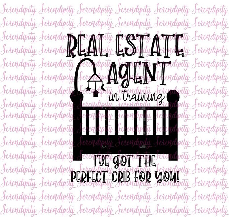 Real Estate Agent in Training SVG and PNG File / Real Estate Etsy