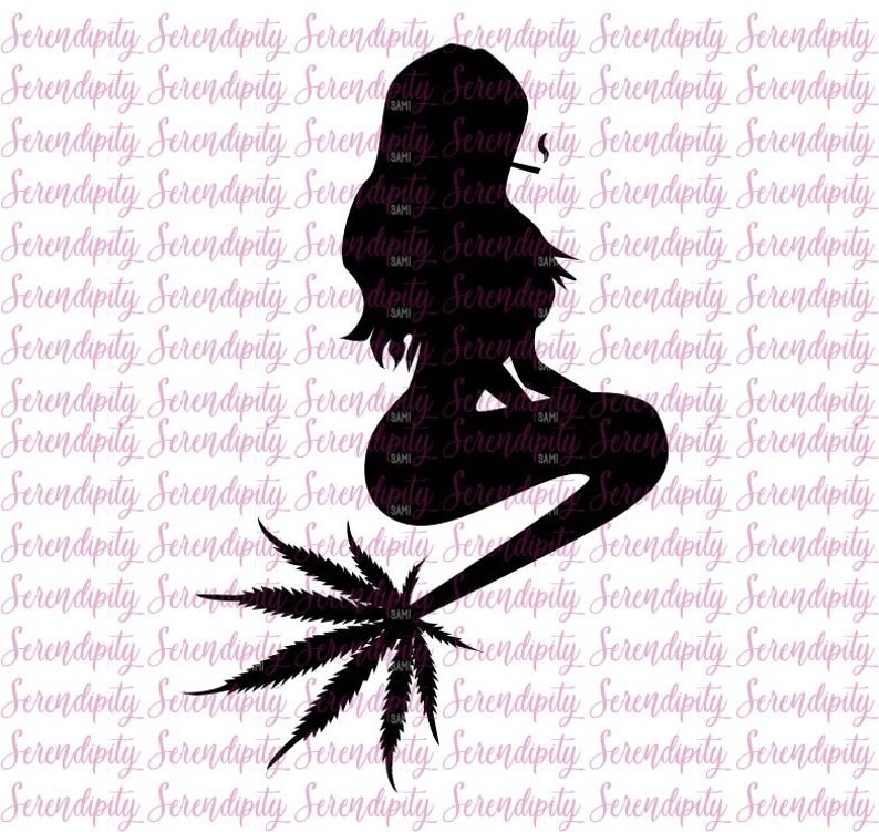 Free Free 238 Mermaid Smoking Weed Svg SVG PNG EPS DXF File