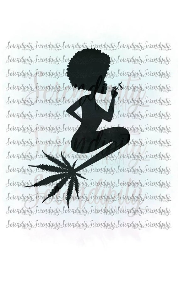 Download Mermaid With Afro Svg And Png File Weed Mermaid Png Weed Etsy