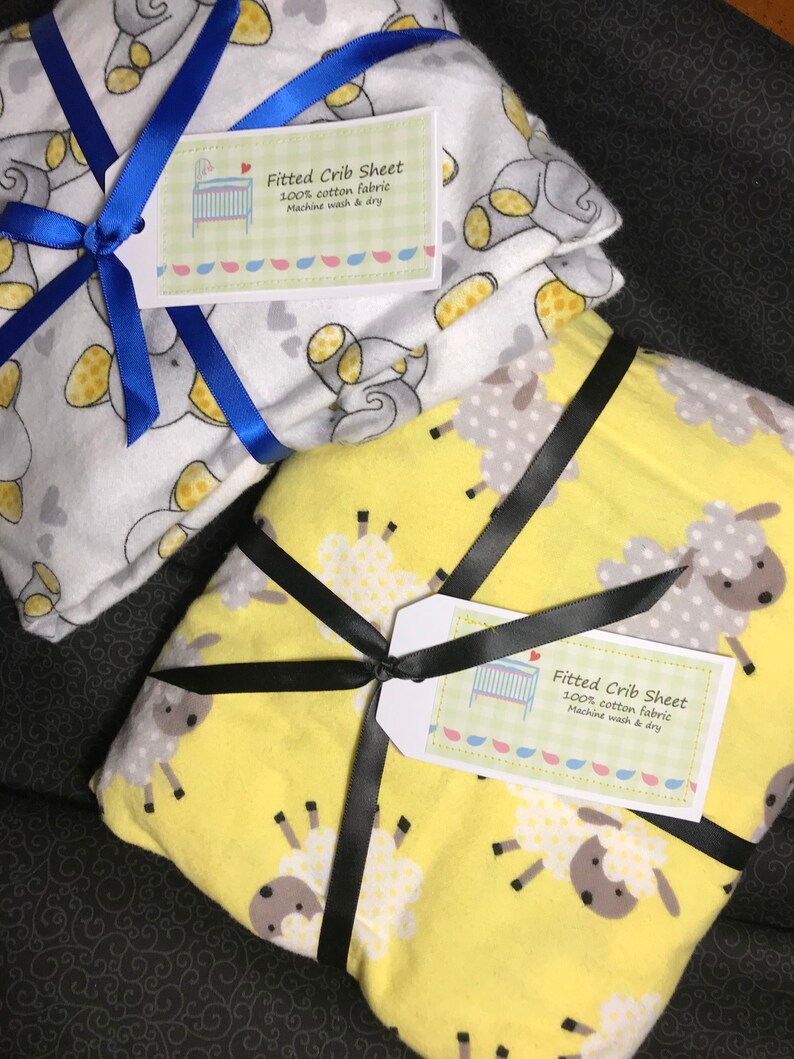 Animal Print Crib Sheet Set Etsy
