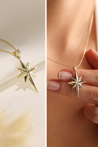 Bemoly Cavigliera Placcata Oro 14k Con Ciondolo Stella E Malocchio - Gioiello Estate Donna, Con Perline Zirconia, Regalo In Scatola