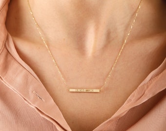 Gioiello Nome Acciaio Inox Targhetta Regalo VNOX Oro Argento Collana Con Nome Personalizzata VNOX – Targhetta In Acciaio Inox, Regalo Elegante Collana Oro Argento Rosa Personalizzata - Foto 8