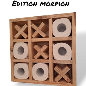 toilet paper holder edition tic-tac-toe, tic-tac-toe, mug image 1