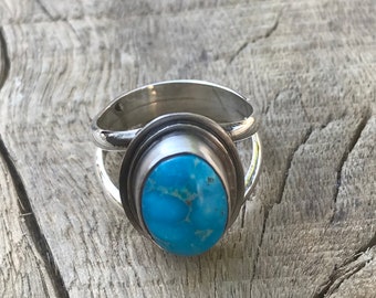 Turquoise Mountain Sterling Silver Ring