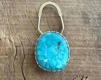 Kingman Turquoise Key Ring