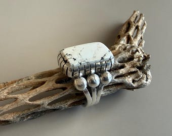 White Buffalo Ring