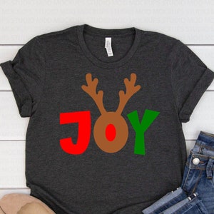 Joy SVG, Christmas SVG, Antlers Svg, Xmas SVG, Rudolph, christmas cut file, Holiday T-Shirt Svg, joy cut file, reindeer svg, christmas joy
