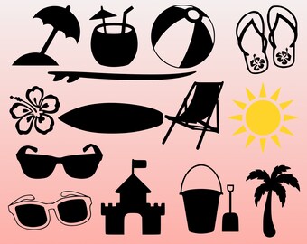 Download Beach ball clipart | Etsy