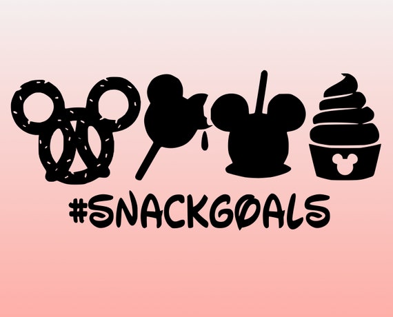 Download Disney Snack Goals SVG Snack Goals Cut File dxf pngeps | Etsy