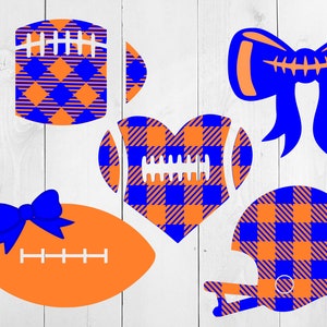 Football SVG ,Florida College Football SVG, Gators SVG, Gators cut file, football clipart, football heart, American football, football bow,