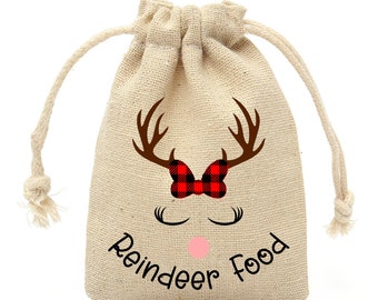 Reindeer Food SVG, Rudolph Food Svg, Magic Reindeer Food, Cut File, Christmas SVG, Christmas Treat Bag, Reindeer magic food, Christmas Eve