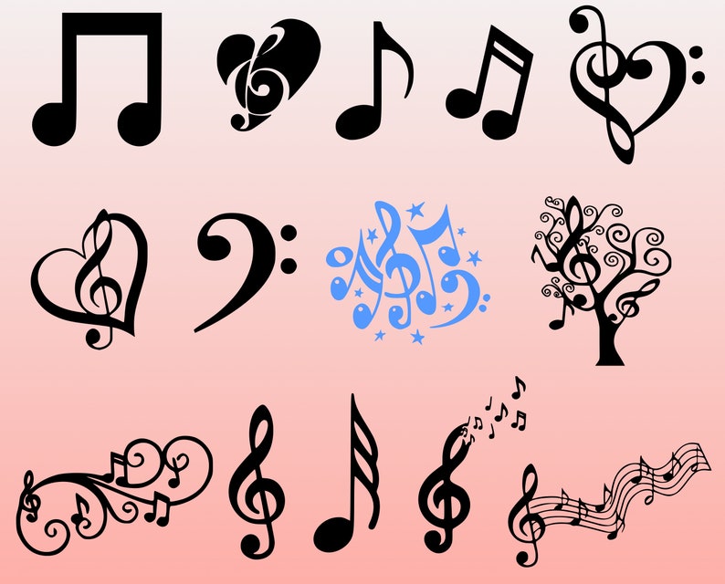 Download Music Note Mandala Svg