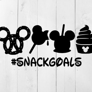 Snack Goals SVG , Snack Goals Cut File, png,eps, svg, #snack goals, Theme Park svg, theme park snack svg, Orlando vacation, Mouse snacks PNG