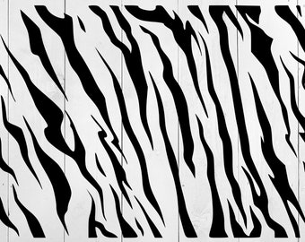 Tiger Druck SVG, Tiger Streifen, Tiger Druck geschnitten Datei, Dxf, Png, Eps, Tier Druck SVG, Tiger Muster Svg, Tiger Druck Vektor, Tier Königreich