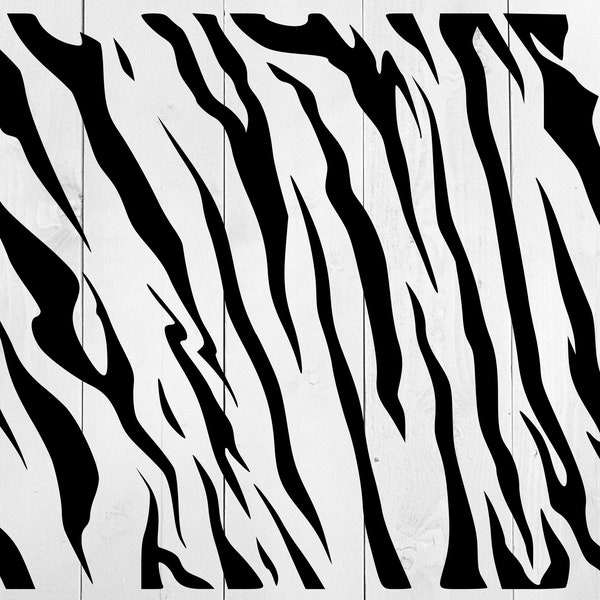 Tiger Print SVG, Tiger Stripes, Tiger Print Cut File, dxf, png,eps, Animal Print SVG, Tiger pattern svg, tiger print vector, Animal Kingdom