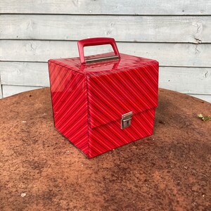 Vintage Retro Record Case 1980s Red for 7 Inch Singles - Etsy UK