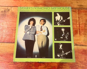 Sparks - Kimono My House - Vinyle LP vintage UK 1974 - Island Records