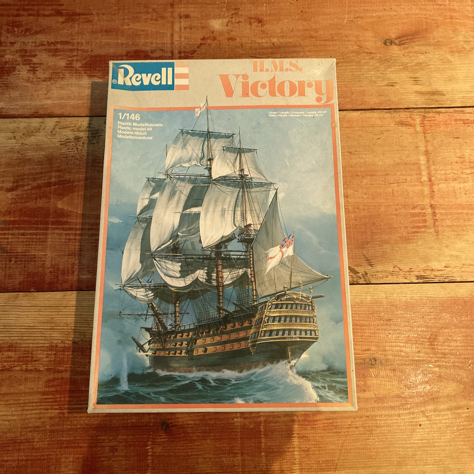HMS Victory Model by Revell Scale: 1/146orignal Packaging - Etsy