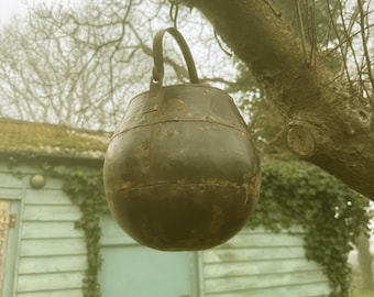Maceta colgante de caldero de brujas, maceta de jardín, regalos, maceta vintage de estilo cottagecore