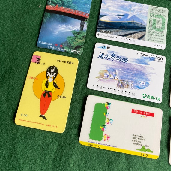 11 X Japanese Phone Cards Vintage 1990s Collectable Retro -  Israel