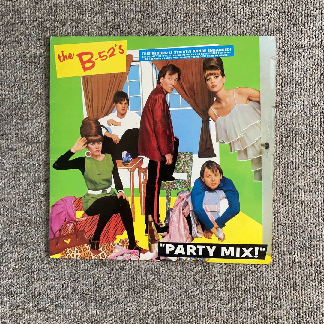 B52s Party Mix Album Music Before Love Shack and Just After Etsy