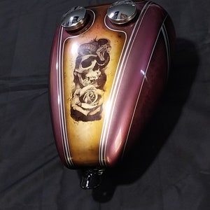 custom motorcycle gas tank