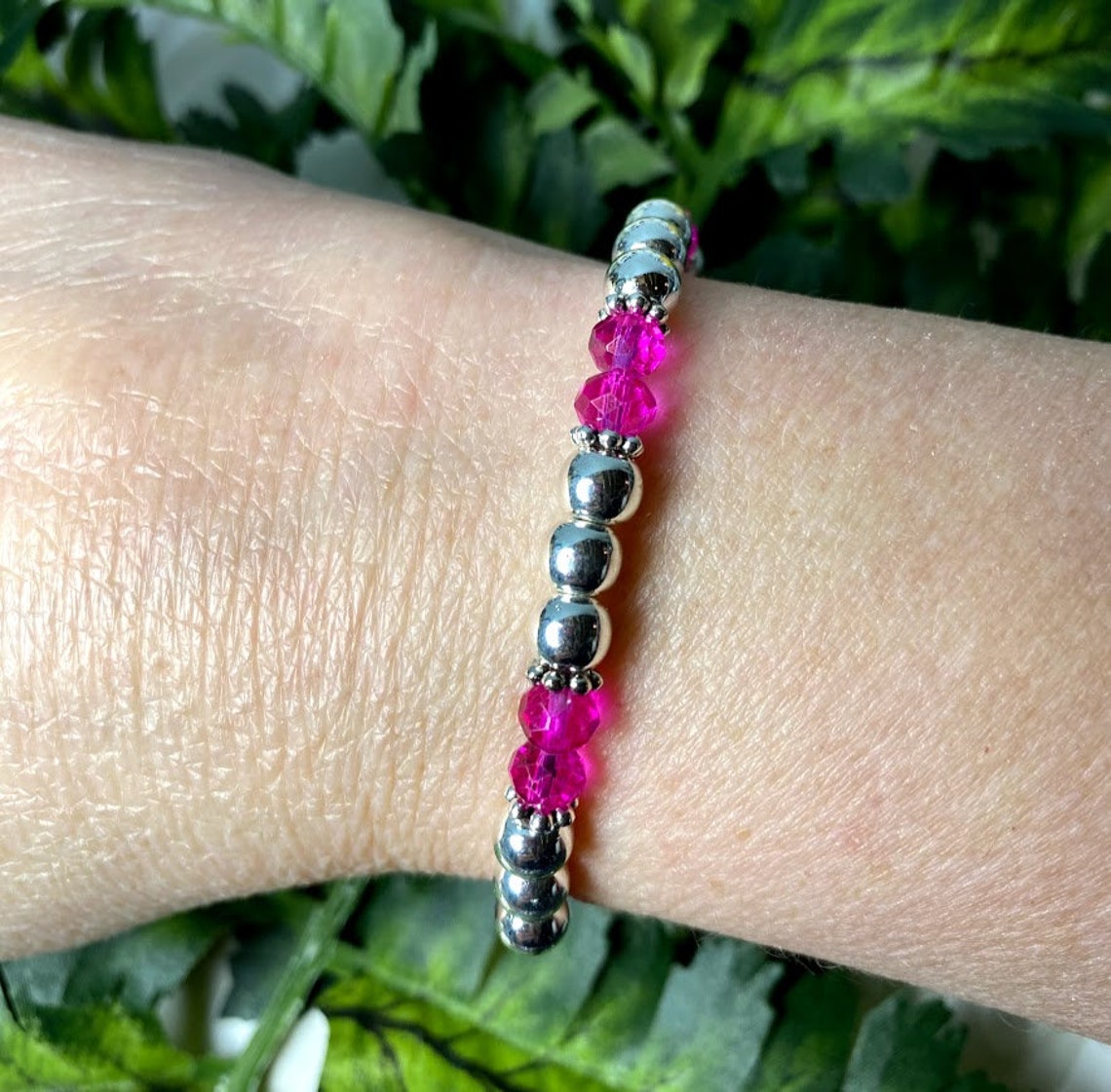 Testicular Cancer Awareness Crystal Beaded Bracelet 6mm Etsy