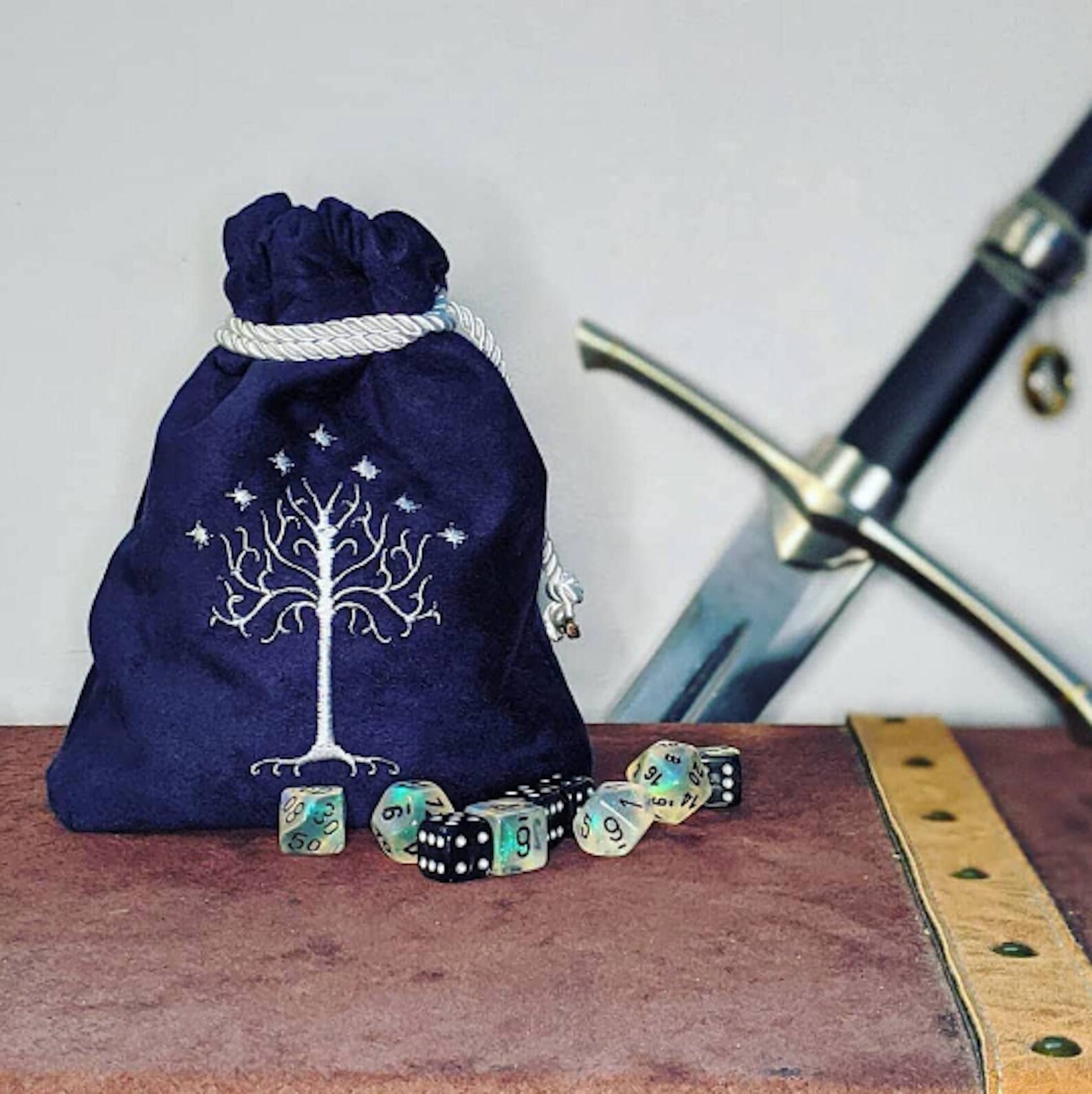 5 Lord of the Rings D&D Dice Bags / Lotr Dice Bags / War of Etsy