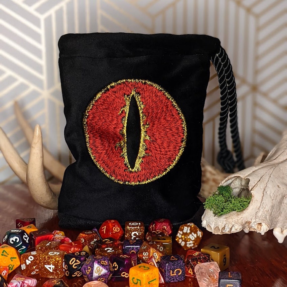 5 Lord of the Rings D&D Dice Bags / LotR Dice Bags / War of Etsy