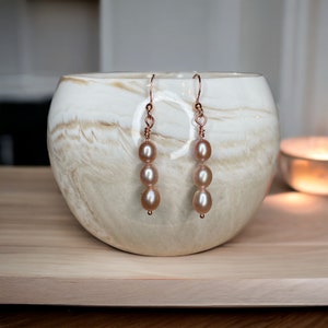 Freshwater Pearl drop earrings
