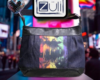 Rainbow Crossbody Handbag