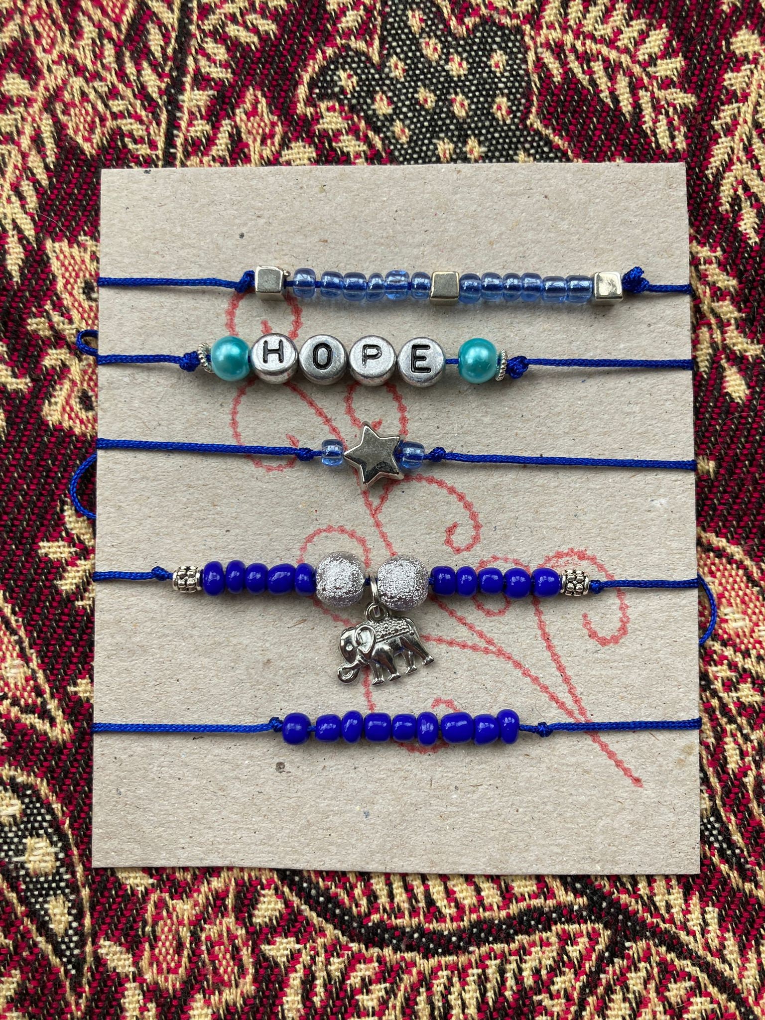 Handmade Charity 5x Bracelet sets All profits go to charity Etsy