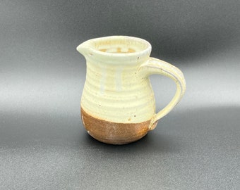 Wood Fired Small Stoneware Pitcher