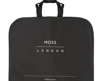 Full Size Suit Carrier Garment Cover Clothing Travel Bag Strong Woven Nylon UK