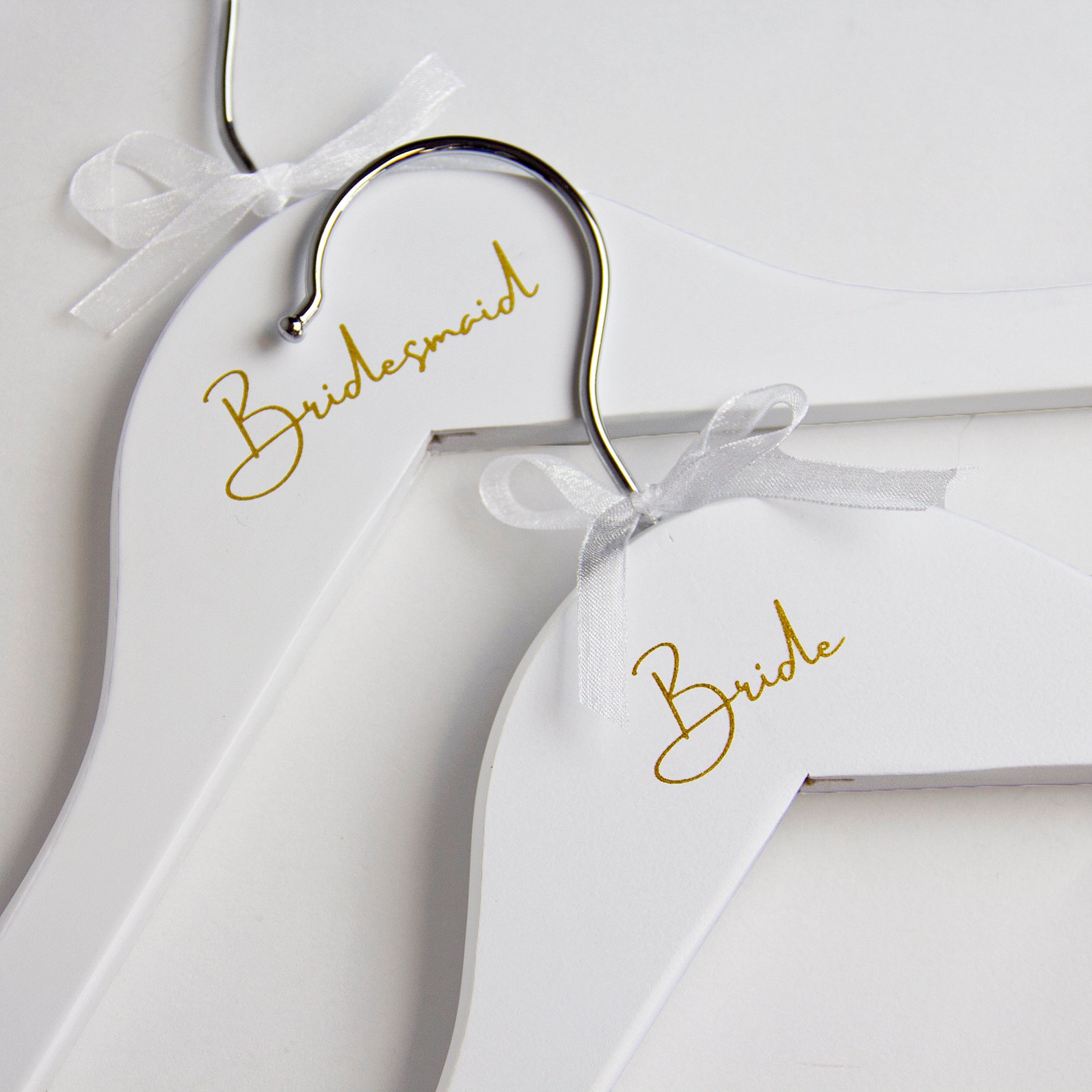 Personalised Bridal Dress Coat Hangers Wedding Shower Etsy UK