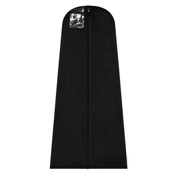 Hoesh Black Personalised Breathable Wedding Cover for Bridal /& Prom Gown Dress