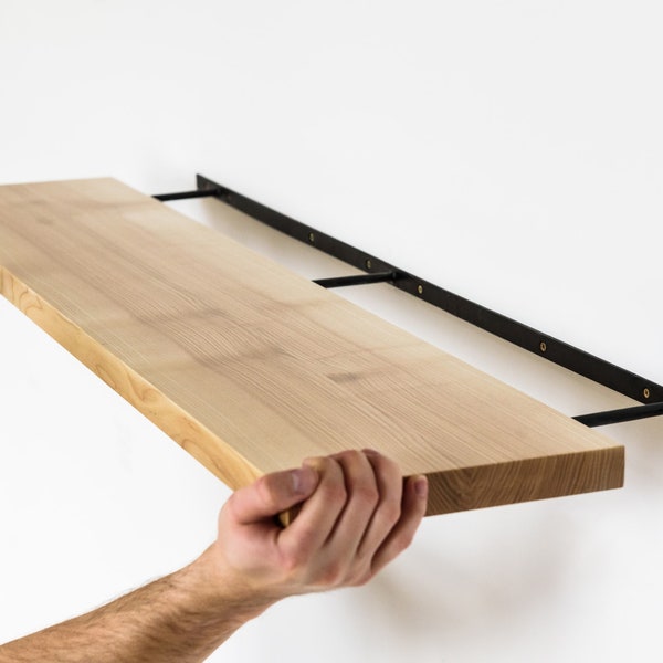 Lighted Live Edge Shelves Etsy