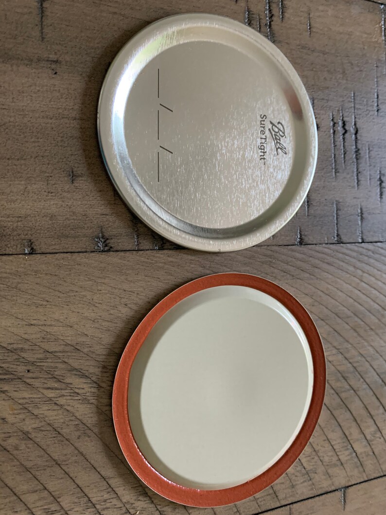 Ball mason jar lids and rings Etsy