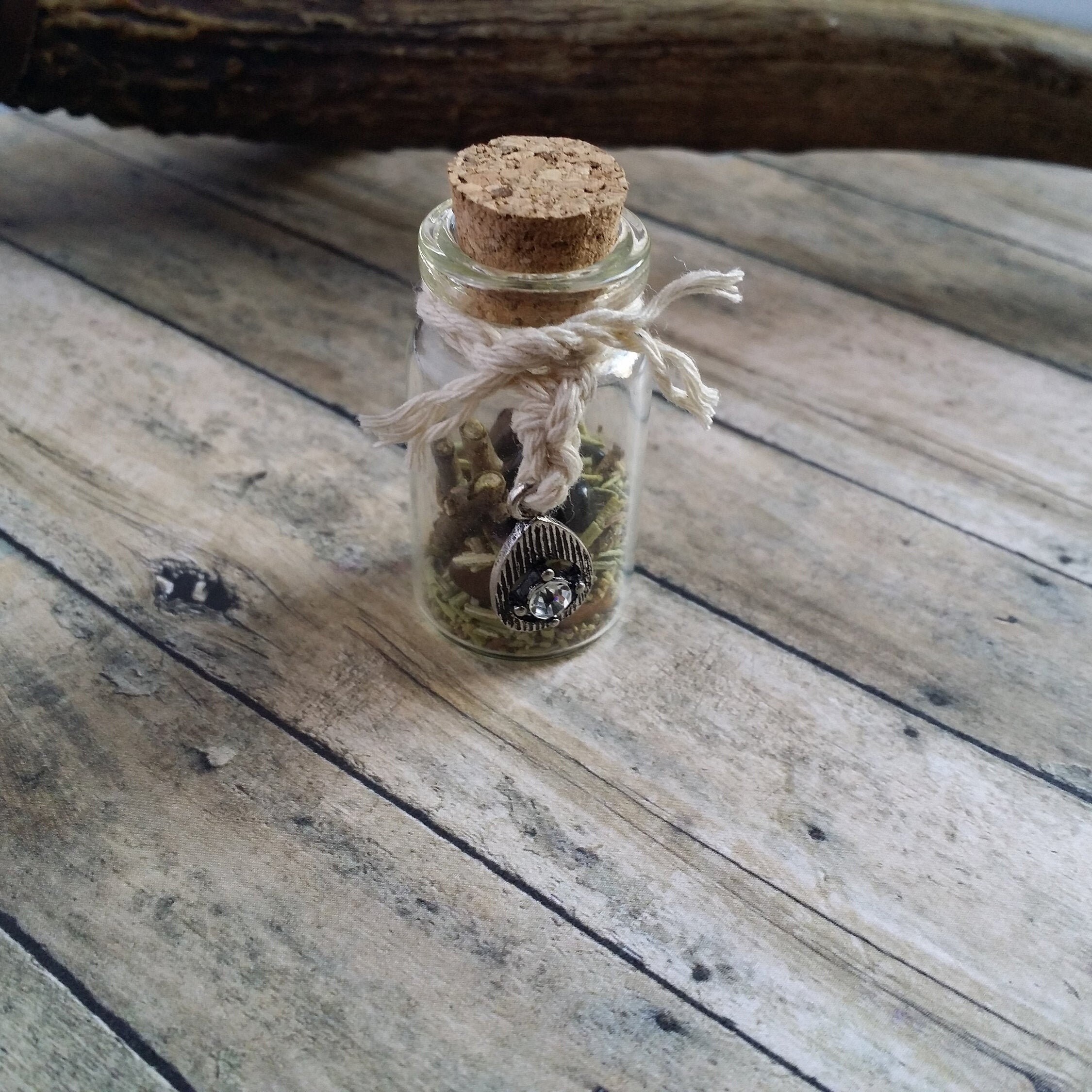 Courage Spell Bravery Spell bottle Witch Bottle Magic | Etsy