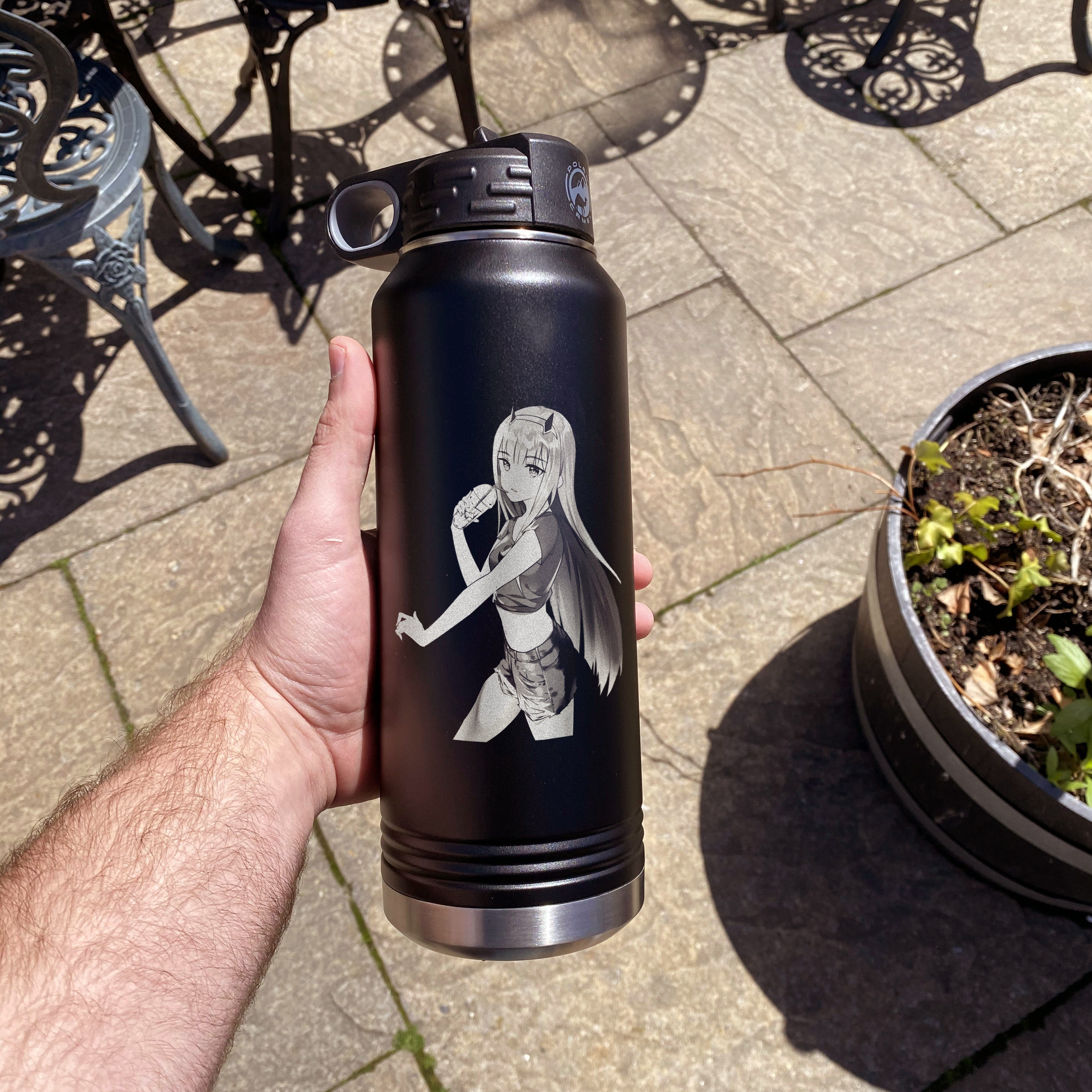 Demon Slayer Stainless Steel Thermos: Japanese Anime Cup with