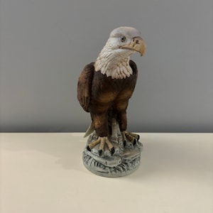 Eagle, Bald Eagle, Andrea by Sadek, Made in Japan, Vintage Bald Eagle, Porcelain, 1980&#39;s